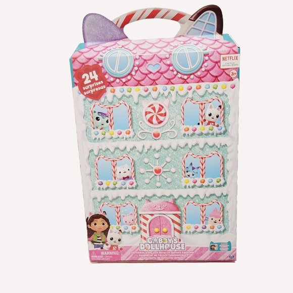 Gabby's Dollhouse Christmas Kitty Cat Surprise Advent Calendar 24 Surprises - Picture 1 of 6